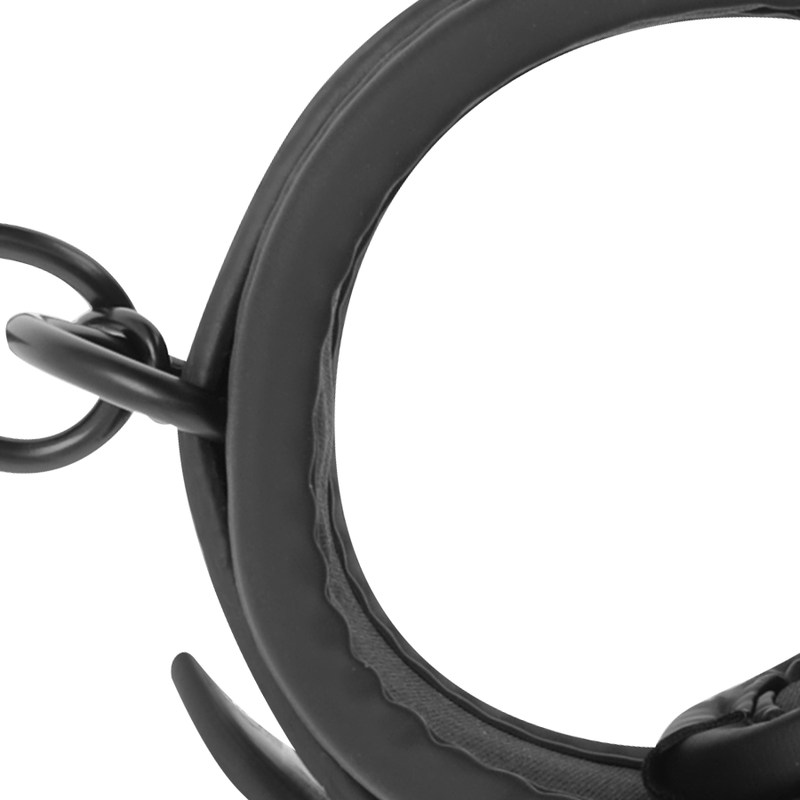 FETICHE SUBMISSÃO - CONJUNTO DE ALGEMAS PARA MÃOS E TORNOZELOS COM FORRO DE NOPRENE - Image 6