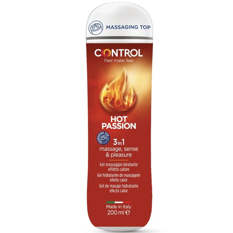 CONTROL – HOT PASSION 3 EM 1 GEL 200 ML