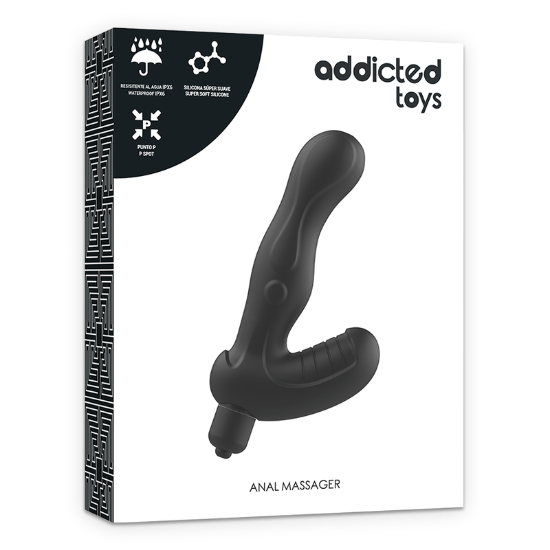 ADDICTED TOYS - VIBRADOR DE SILICONE PARA PRÓSTATA E ANAL - P-SPOT VIBE - Image 6